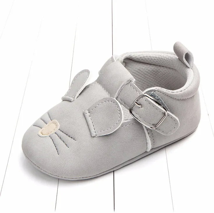Spring and autumn cartoon animal baby shoes matte leather non-slip soft bottom baby shoes wholesale 0884 - Enfance-Heureuse