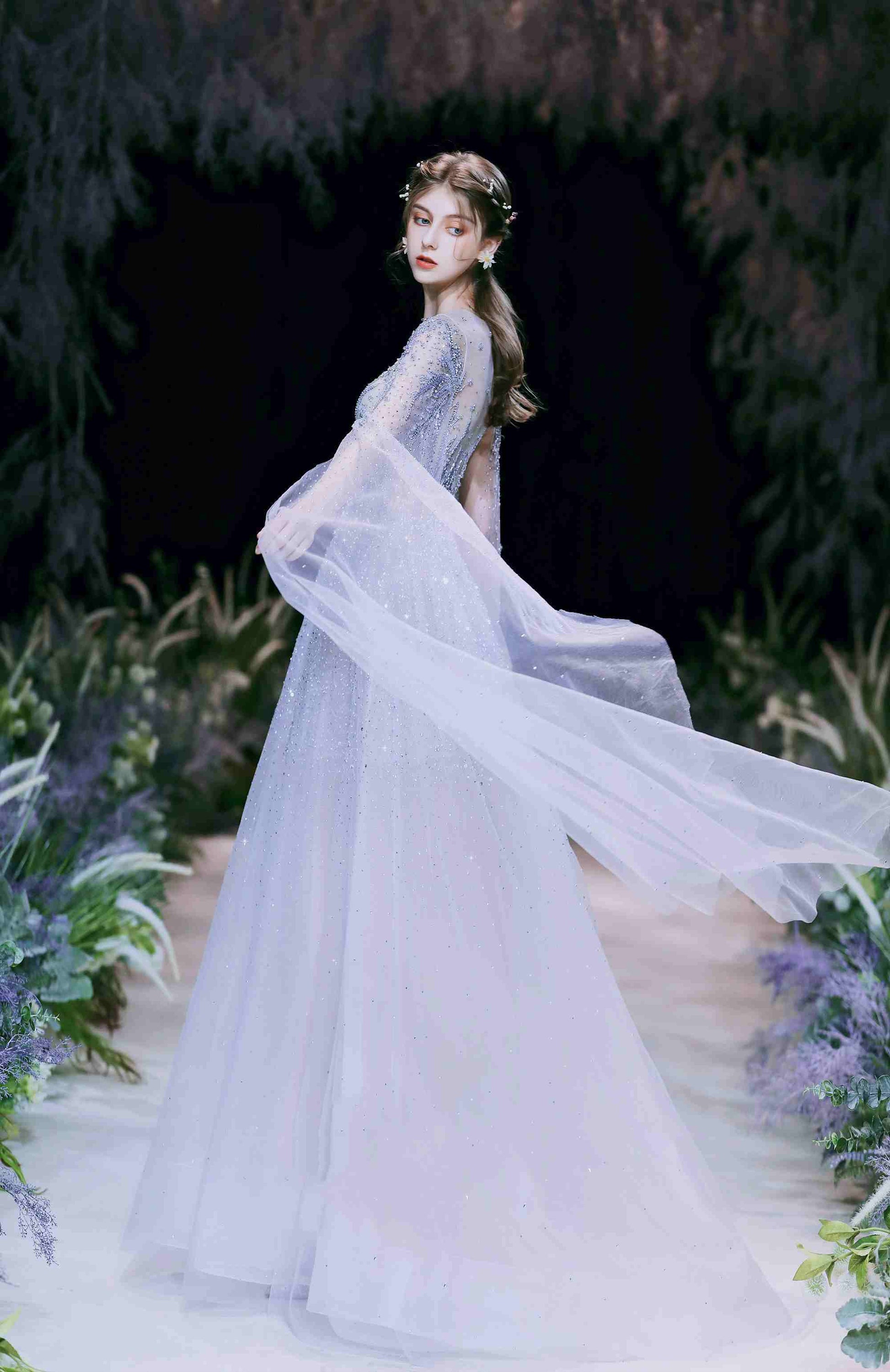 High-end Engagement Evening Dress Light Luxury Niche Wedding Banquet Female - Enfance-Heureuse