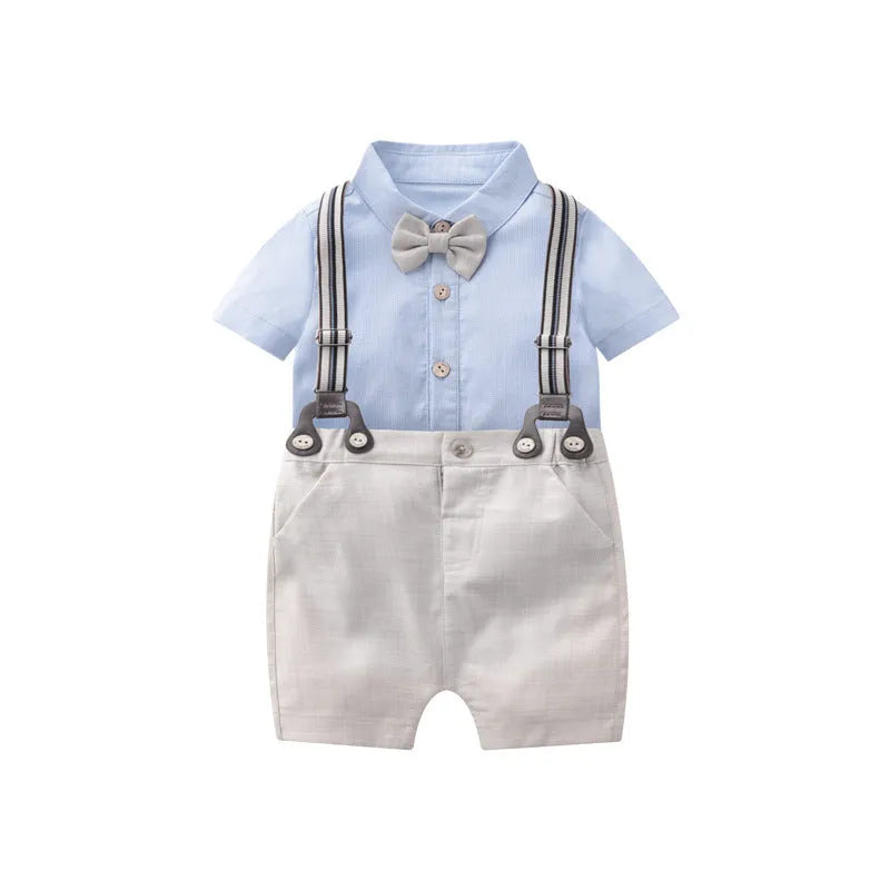 Spot summer thin baby and toddler cotton clothing - Enfance-Heureuse