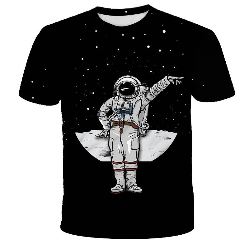 T-shirt astronaute à impression numérique