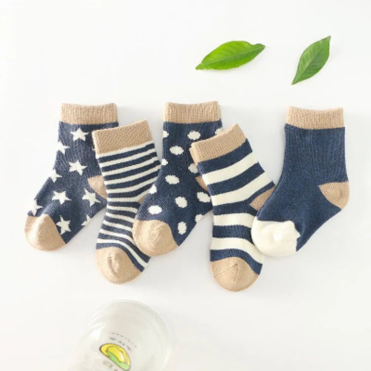 Chaussettes enfant tube en coton - Enfance-Heureuse