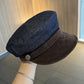 British Retro Octagonal Hat Fashionable Elegant Face-looking Newsboy Hat