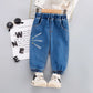 Children's Naughty Spring And Autumn Jeans - Enfance-Heureuse