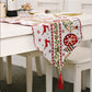 Christmas decorations knitting cloth table flag