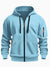 Zipper Hooded Sweatshirt Men's Sports Casual Cardigan Coat