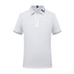 Breathable Refreshing Fashion Letter Short Sleeve Lapel Polo Shirt - Enfance-Heureuse