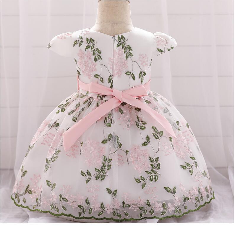 summer children's clothing new baby birthday party wedding dress skirt girls fluffy dress - Enfance-Heureuse