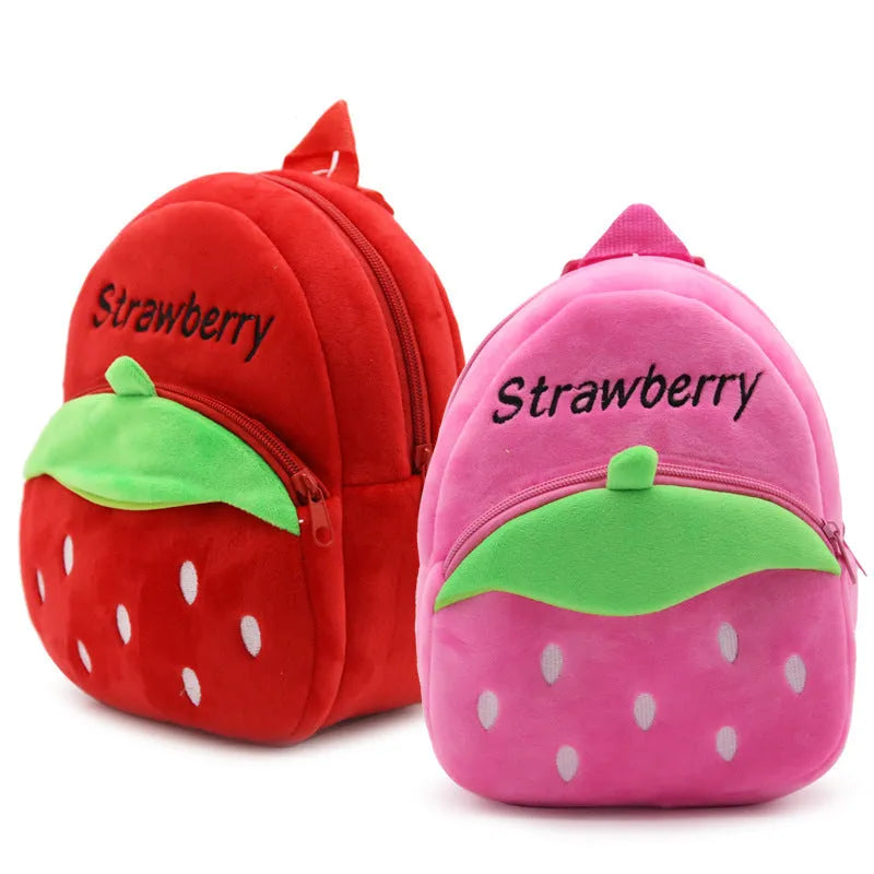 Children baby baby baby backpack backpack backpack young strawberry nursery aliexpress foreign trade Taobao - Enfance-Heureuse