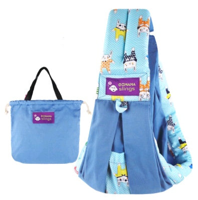 Cotton breathable sling baby carrier baby bag back pocket - Enfance-Heureuse