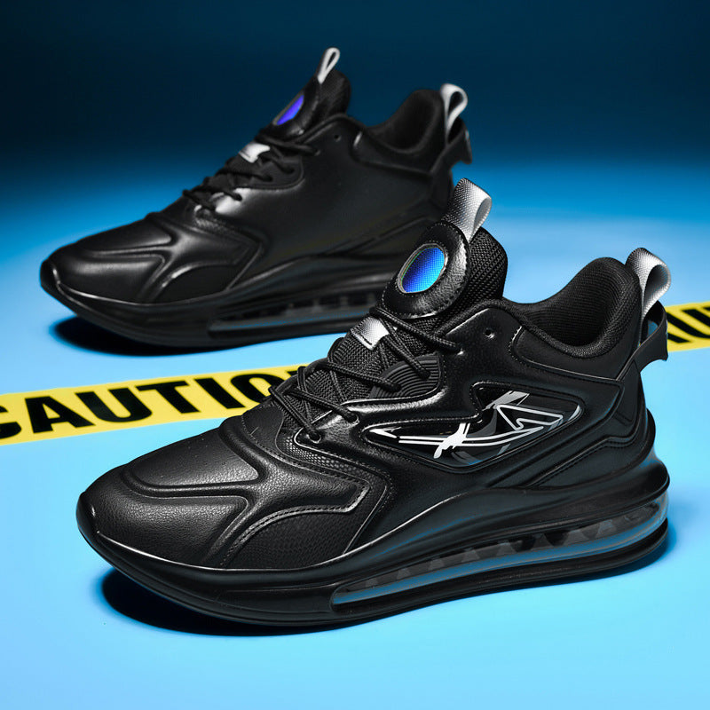 Color-matching Lace-up Air Cushion Sneakers Men's Lightweight Thick-soled Daddy Shoes Fashion Casual Running Sports Casual Shoes - Enfance-Heureuse