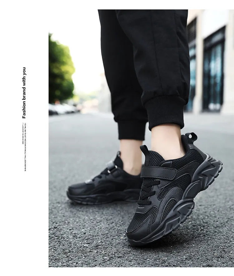 Show Light Boys' Net Girls Leather Shoes - Enfance-Heureuse