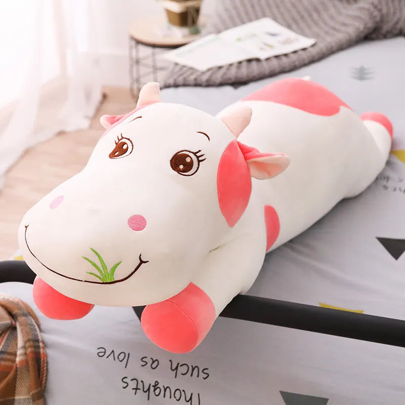 Cow plush toy pillow - Enfance-Heureuse