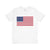 Patriotic Unisex Jersey Short Sleeve Tee - American Flag Design