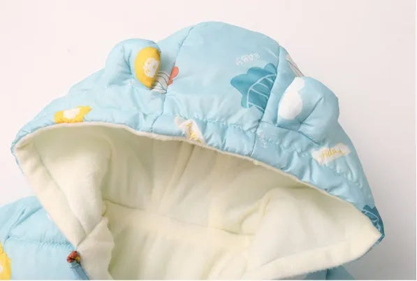 Off-season New Autumn And Winter Children's Light Hooded BabyCotton Jacket - Enfance-Heureuse