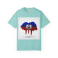 Haiti Flag Drip T-Shirt — Haitian Pride Graphic Tee