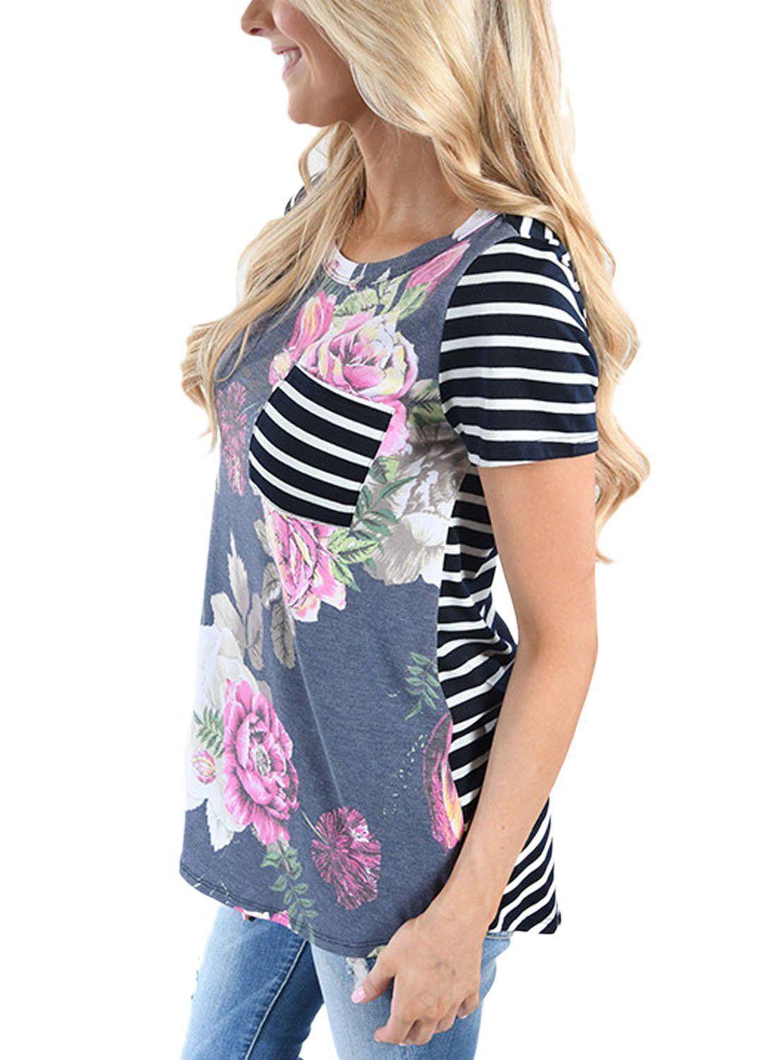 Summer Breastfeeding Tops Maternity Clothes - Enfance-Heureuse