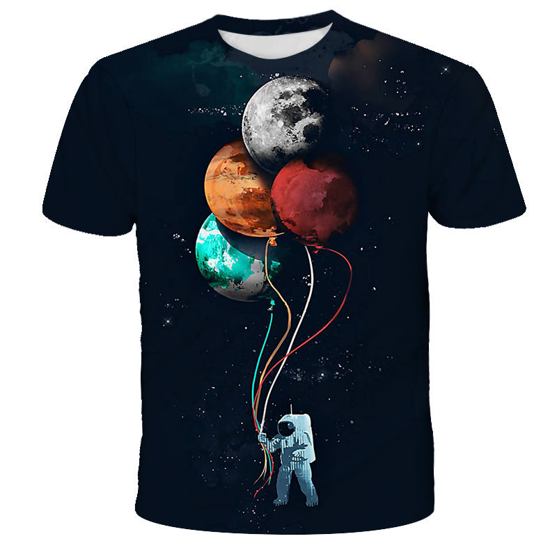T-shirt astronaute à impression numérique