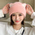 Cat Ears Woolen Knitted Hat Women's Spring And Autumn Winter Korean Style