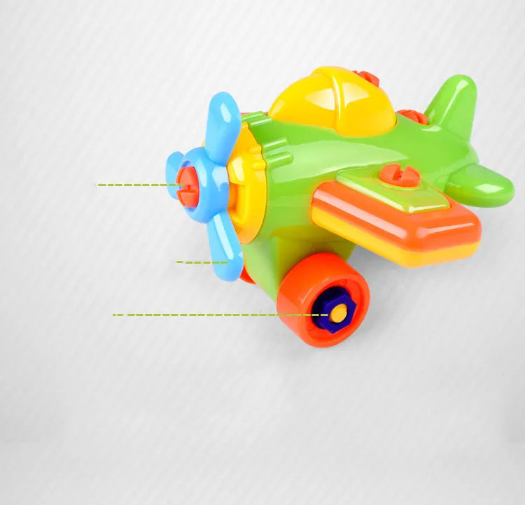 Démontage Blocs D'assemblage des Jouets DIY Moto Modélisation De Voiture Bâtiment Construction Noix Jouets Pour Enfants Cadeaux - Enfance-Heureuse