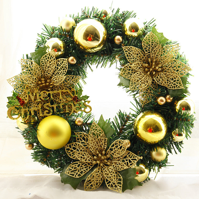 Christmas Decorations Christmas Wreath Home Decor For Home Garden Decorations Mall Door Decoration - Enfance-Heureuse