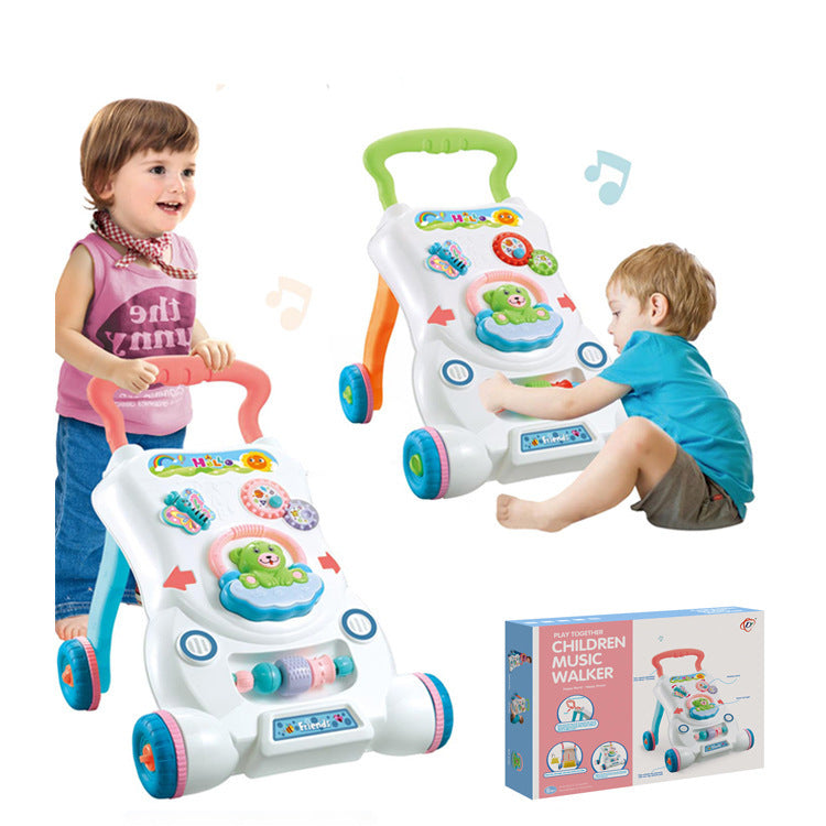 Children's Stroller With Music To Assist Walking - Enfance-Heureuse