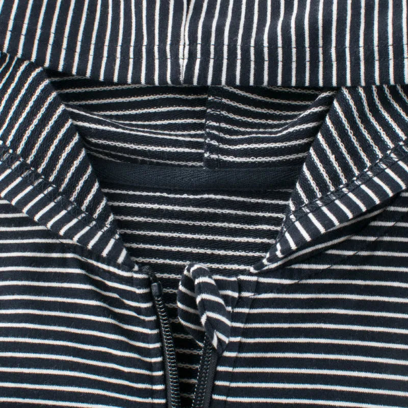 Fashion Boy Versatile Striped Cardigan Jacket - Enfance-Heureuse