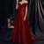 One Shoulder Slim Fairy Aura Light Gauze Bridesmaid Dress - Enfance-Heureuse