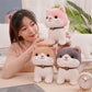 Creative Cute Simulation Cat Fighting Dog Doll Toys - Enfance-Heureuse
