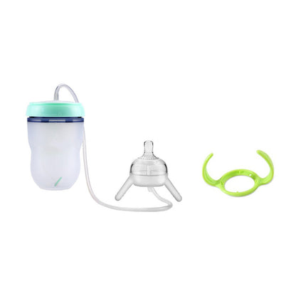 Feeding Bottle Kids Cup Children Training Silicone Sippy - Enfance-Heureuse