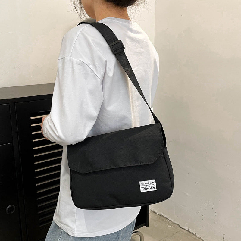 Ins Messenger Bags Women Men Crossbody Shoulder Bag Casual Couple Small Flap Bag - Enfance-Heureuse