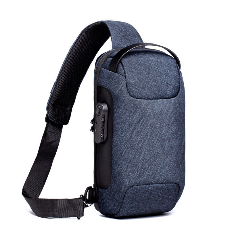 Sling Bag, Waterproof Men's Chest Bag Shoulder Bags Crossbody Sling Backpack For Men - Enfance-Heureuse