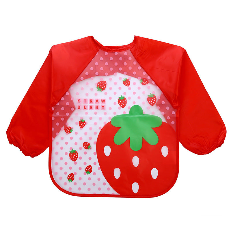 Children's Gown Long Sleeve Kids Waterproof Meal Baby Apron Painting Clothes Bib Protective Clothing - Enfance-Heureuse
