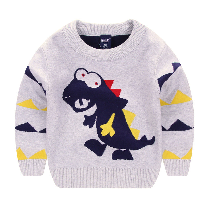 Children cartoon sweater - Enfance-Heureuse