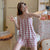Women's Fashion Simple Camisole Homewear Pajamas Two-piece Set - Enfance-Heureuse
