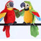 Électrique Parler Perroquet En Peluche Jouet Mignon Parlant Fiche Répète - Enfance-Heureuse