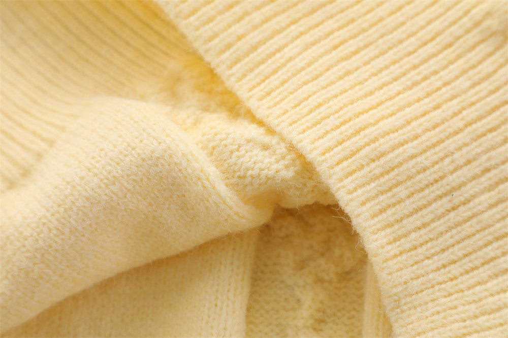 Men's Loose Striped Lapel Cardigan Sweater - Enfance-Heureuse