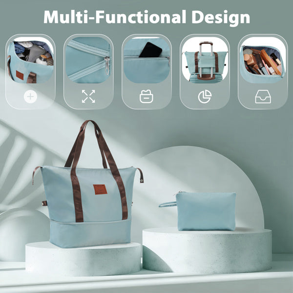 New Luggage Set With 3 ABS Hard Shells - Enfance-Heureuse