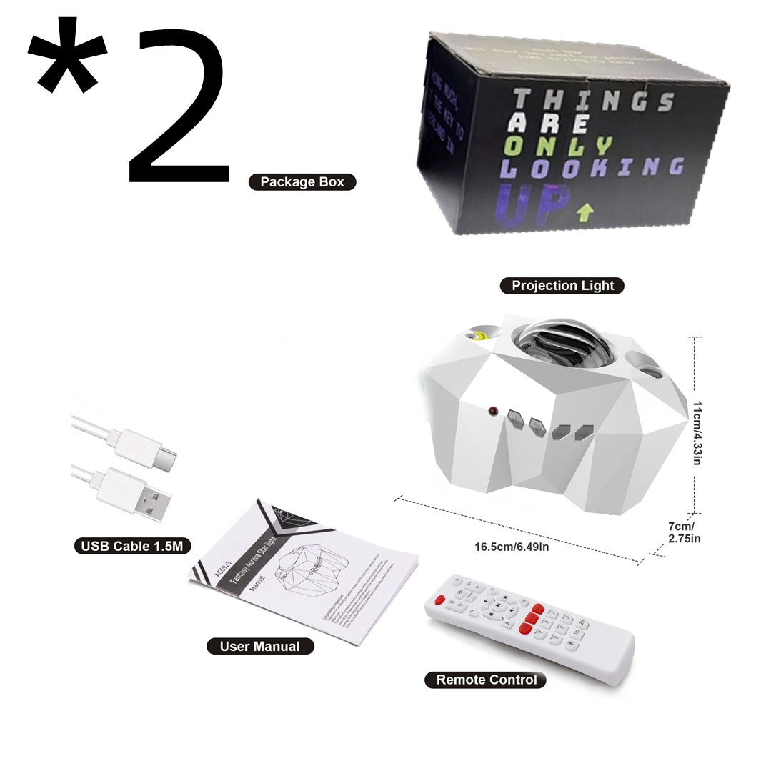 Usb Water Pattern Bluetooth Music Ocean Star Projector Lamp - Enfance-Heureuse