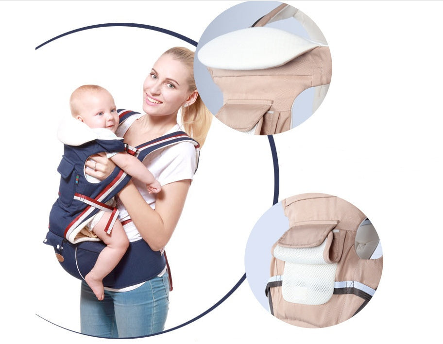 Four seasons baby strap children's waist stool breathable - Enfance-Heureuse