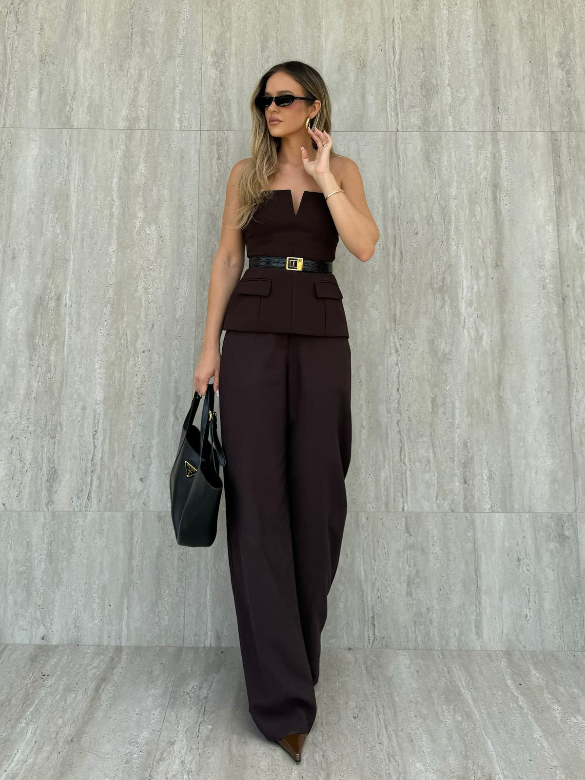 Solid Color Strapless Short Tube Top - Enfance-Heureuse