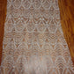 Wave Style Sequin Bead Lace Fabric Wedding Dress - Enfance-Heureuse