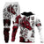 3D Wolf Print Tracksuit Men Sportswear Hooded Sweatsuit Two Piece Outdoors Running Fitness Mens Clothing Jogging Set - Enfance-Heureuse