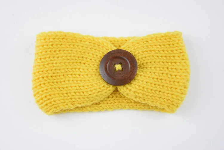 Baby wool headband hand-woven hair accessories - Enfance-Heureuse