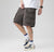 Multi-pocket Straight Casual Loose Zipper Cargo Shorts Men's Five-point Pants - Enfance-Heureuse