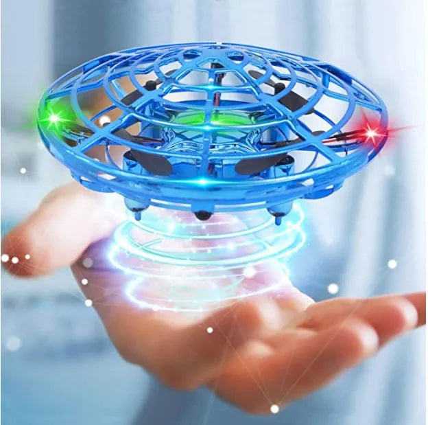 Vol Hélicoptère Mini Drone UFO RC Drone Infraed Induction Aéronefs - Enfance-Heureuse