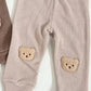 Waffle Bear Pants Baby Trousers Cute Outing Harem Pants - Enfance-Heureuse