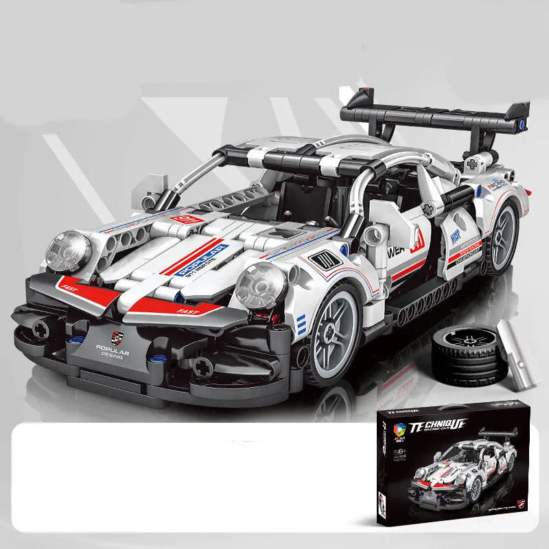 Children's Educational Assembled Racing Model Toys - Enfance-Heureuse