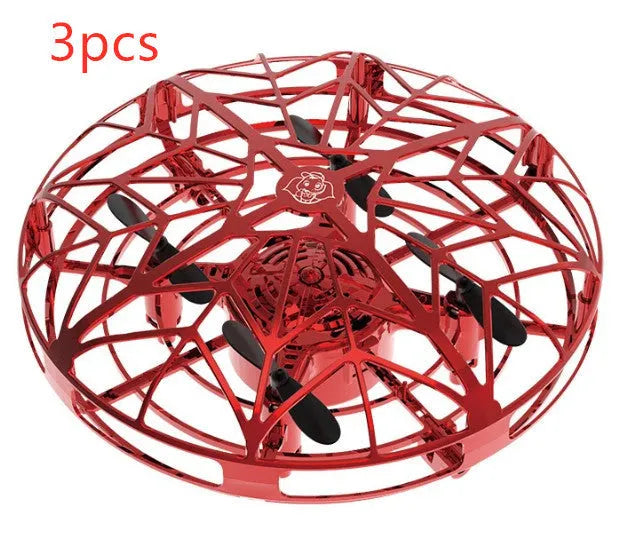 Vol Hélicoptère Mini Drone UFO RC Drone Infraed Induction Aéronefs - Enfance-Heureuse