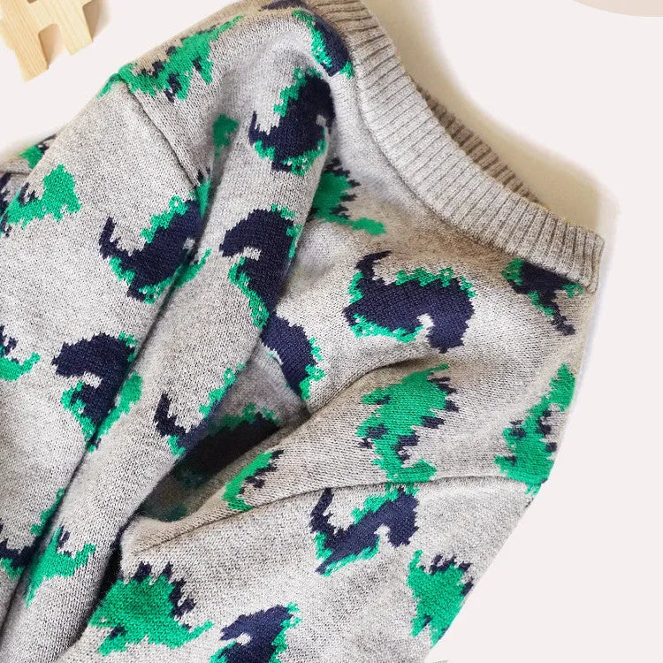 Pulls en tricot pour garçons Pulls à motifs pour filles Pulls en coton pour bébé