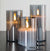 Electroplated Glass LED Electronic Candle Lights Wholesale Rechargeable - Enfance-Heureuse